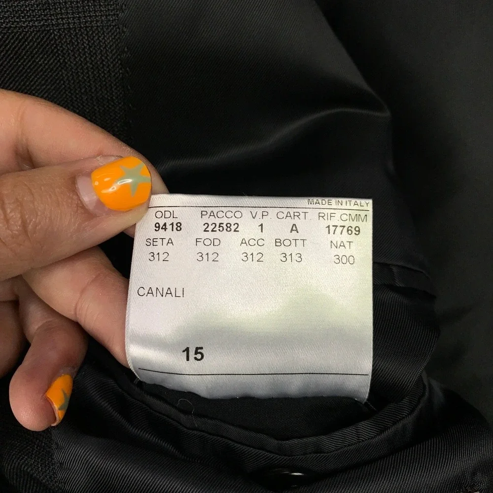 Canali single breasted